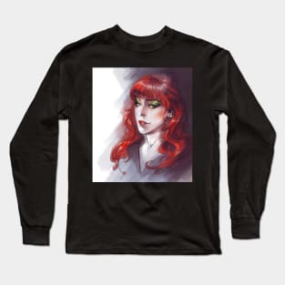 Rowena´s Portrait Long Sleeve T-Shirt